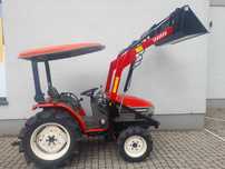 Yanmar F230 kosiarka traktorek wspomaganie ładowacz kubota  tur iseki