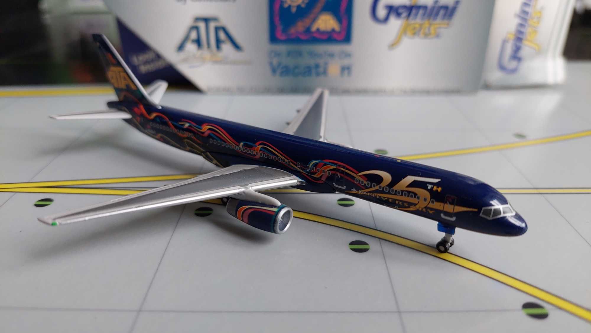 Model samolotu Boeing B 757-200 ATA 1:400 Gemini