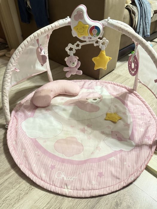 Дитячий центр, іграшковий розвиваючий килимок Chicco 3 в 1