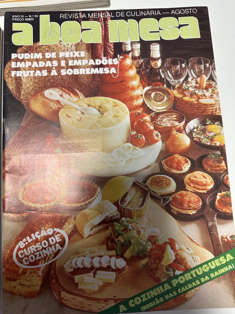 Revistas de Culinária - “A Boa Mesa”