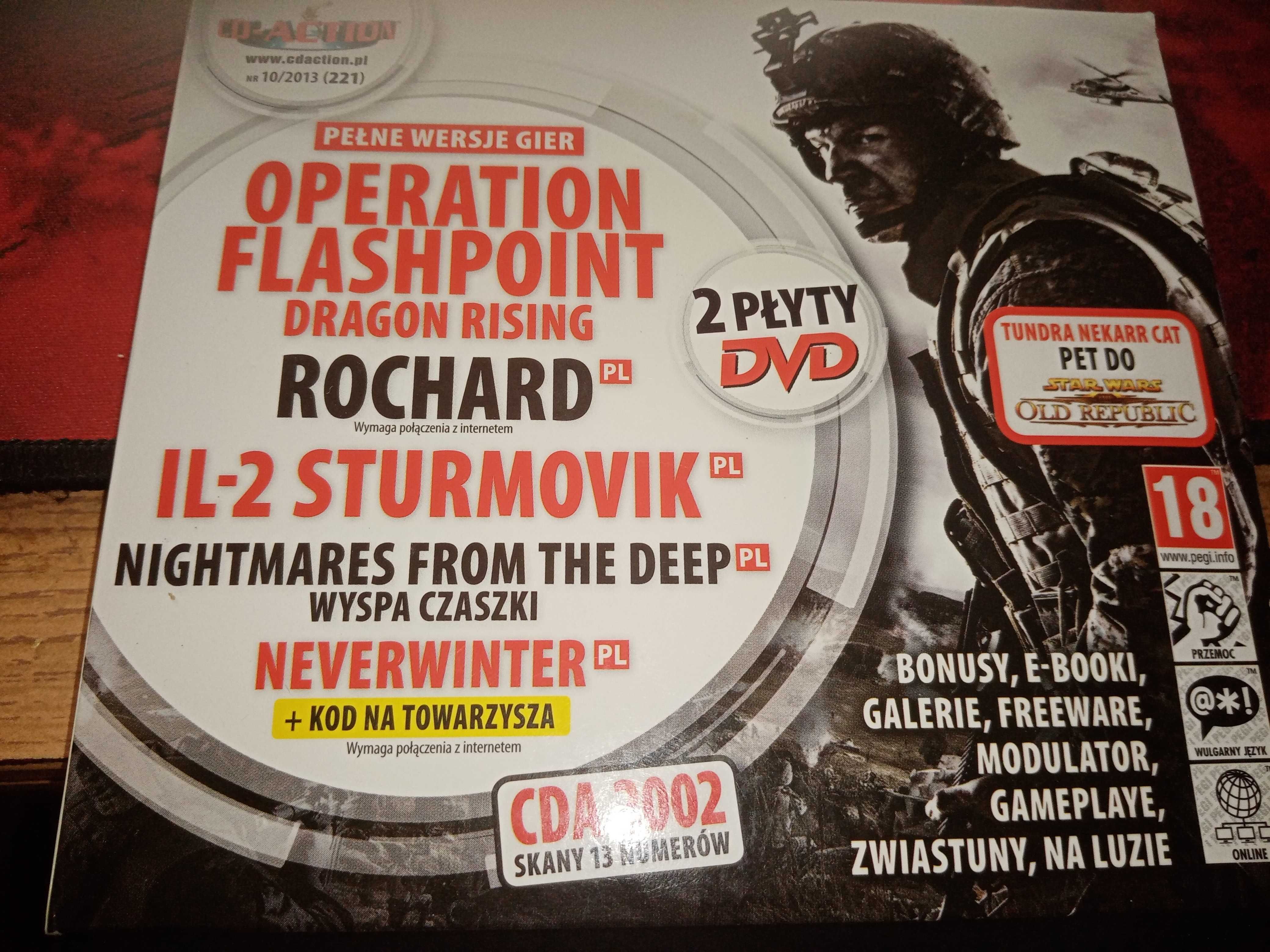 CD-Action 10/2013 #221– Operation Flashpoint, IL-2, Nightmares Deep