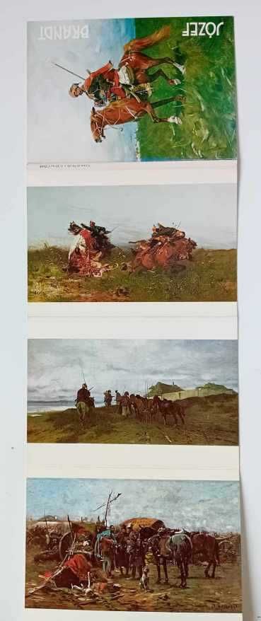 Pocztówki z obrazami  Józefa Brandta