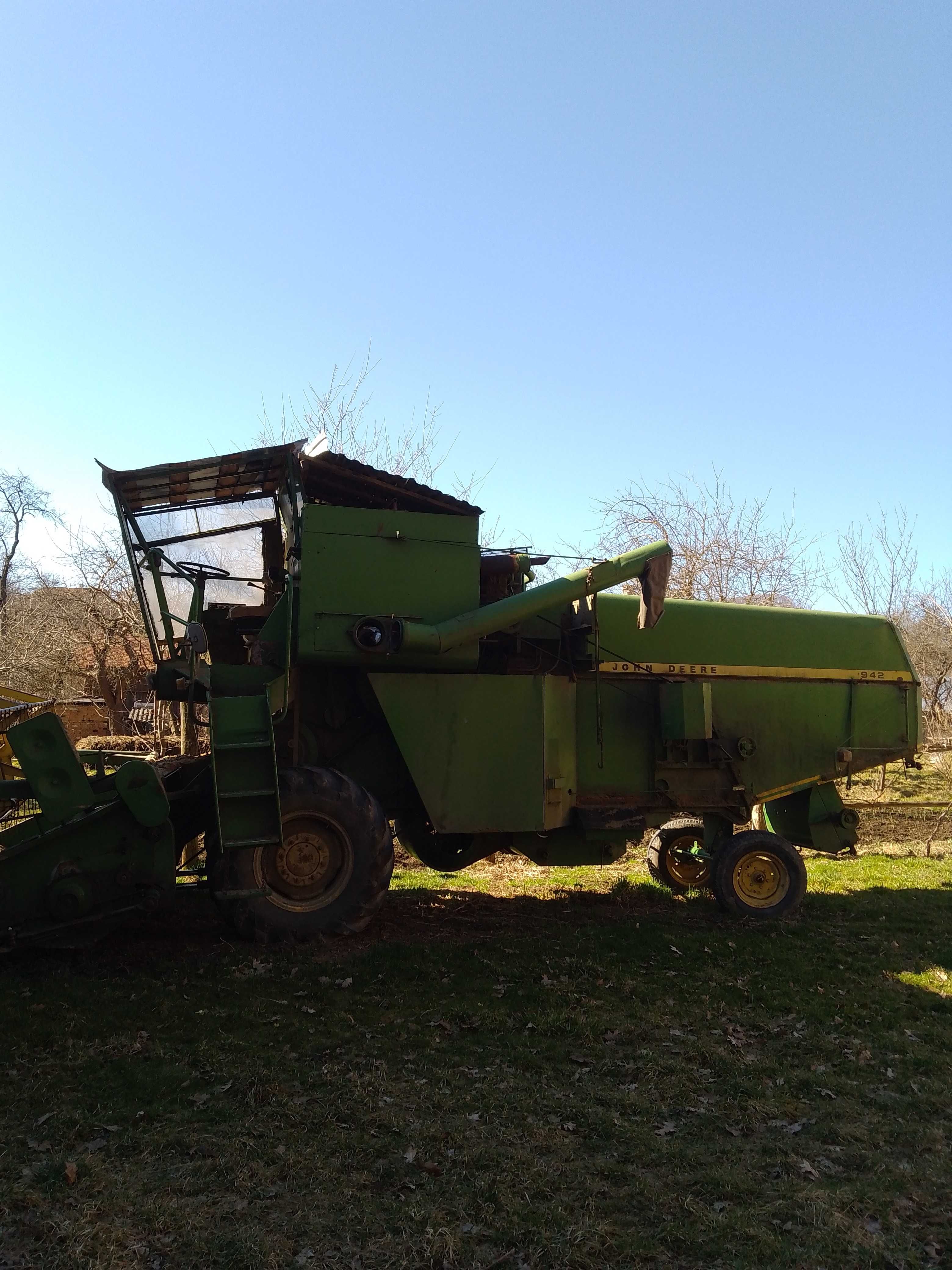 John Deere 942 жатка 3 м