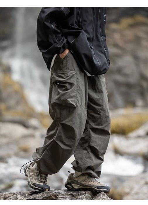 Штани широкі в стилі Gorpcore Gore Tex | штани gorpcore горпкор
