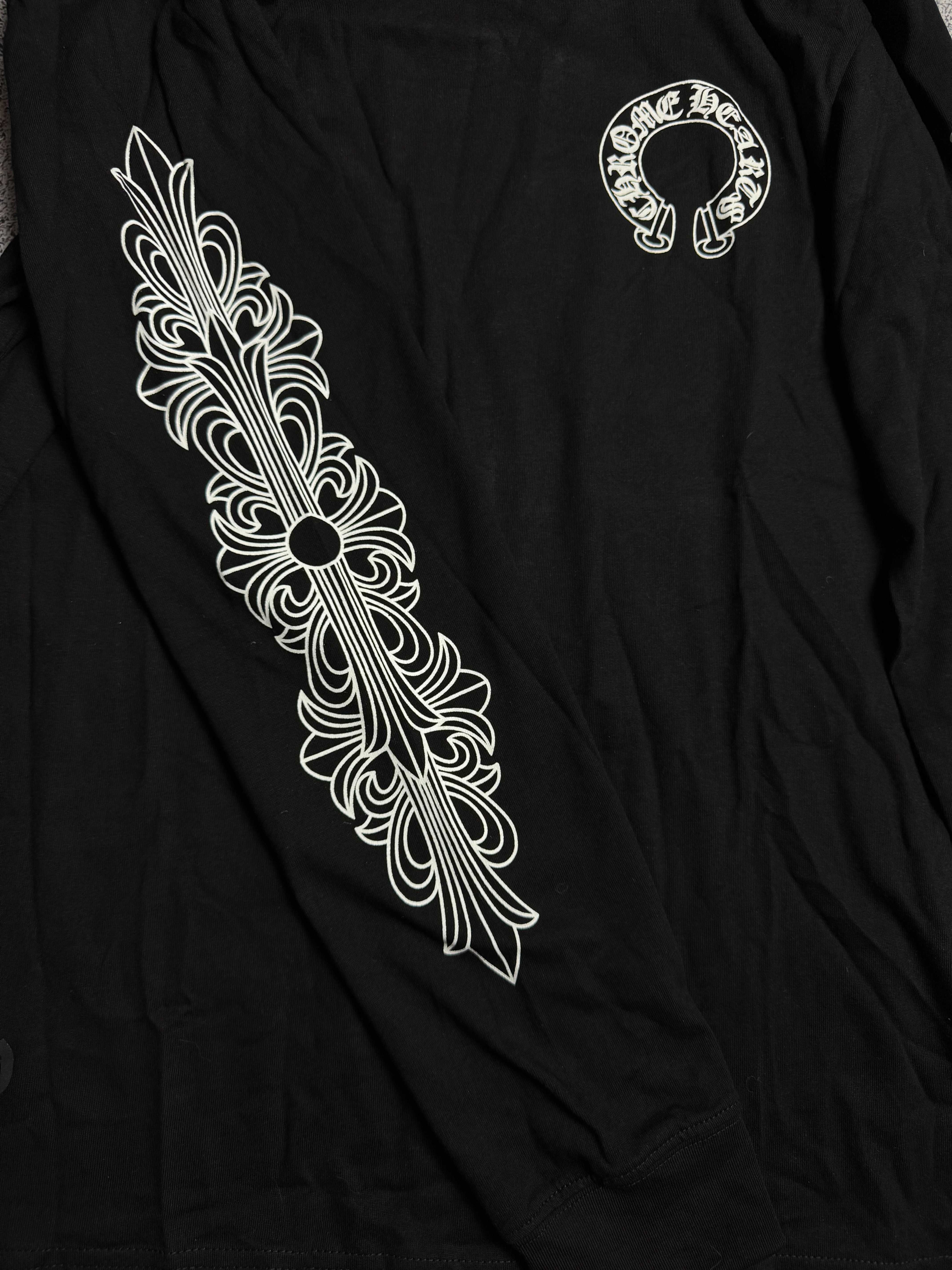 БЕЗ ПЕРЕДОПЛАТ! Лонгслив кофта Chrome Hearts M L