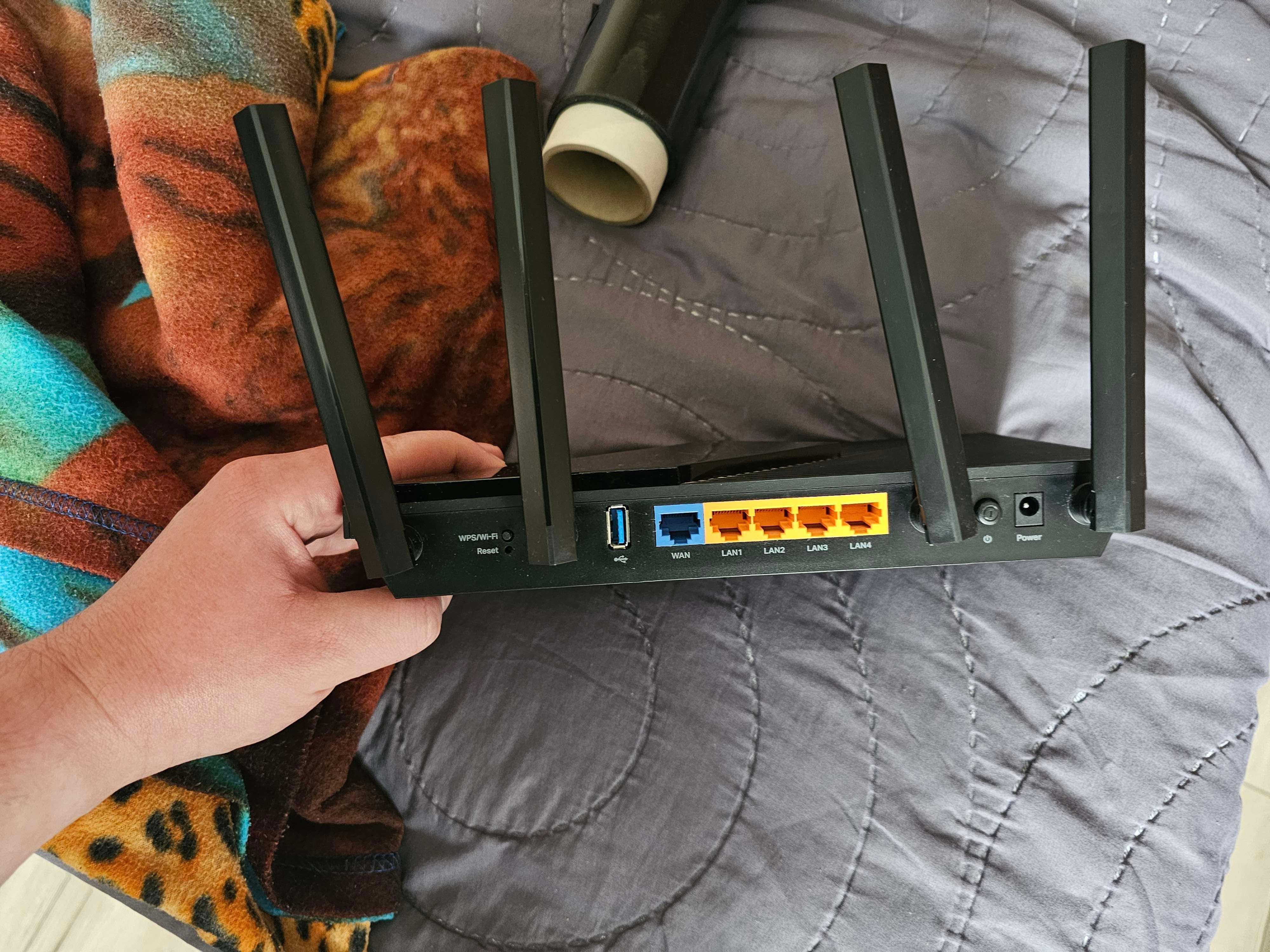 Ruter TP-Link AX3000 + wzmacniacz sygnału TP-Link AC750