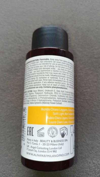ALFAPARF COLOR WEAR GLOSS Toner do włosów bez amoniaku 8.13