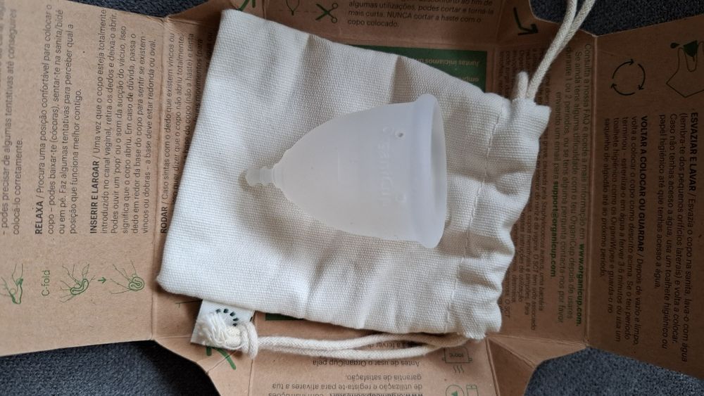 Copo menstrual OrganiCup Tam A