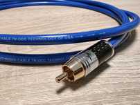 Kabel Przewód Digital Cyfrowy Coaxial RCA/RCA 7N OCC 75 Ohm 2m