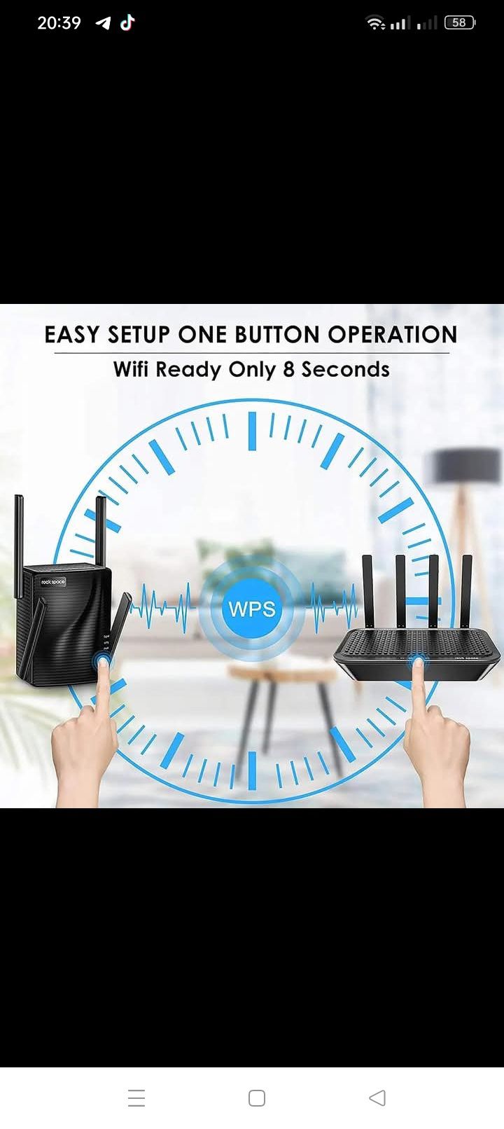Ретранслятор Rockspase AC2100. WiFi