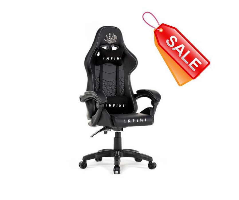 Fotel Gamingowy Gracza Infini Five Black