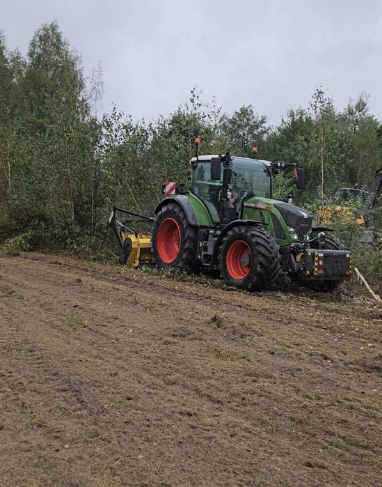 Czyszczenie działek Mulczowanie Karczowanie Wycinka drzew Rekultywacja
