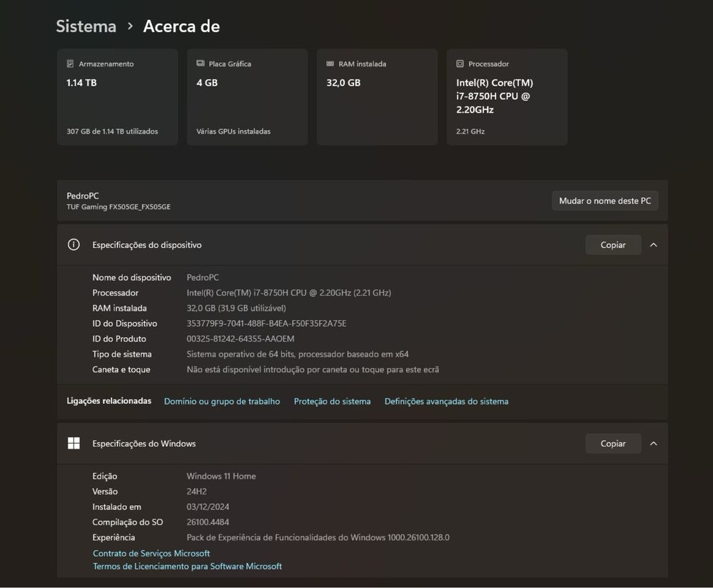 ASUS ROG i7 | 32GB RAM | 256GB SSD + 1TB | Gaming TOP
