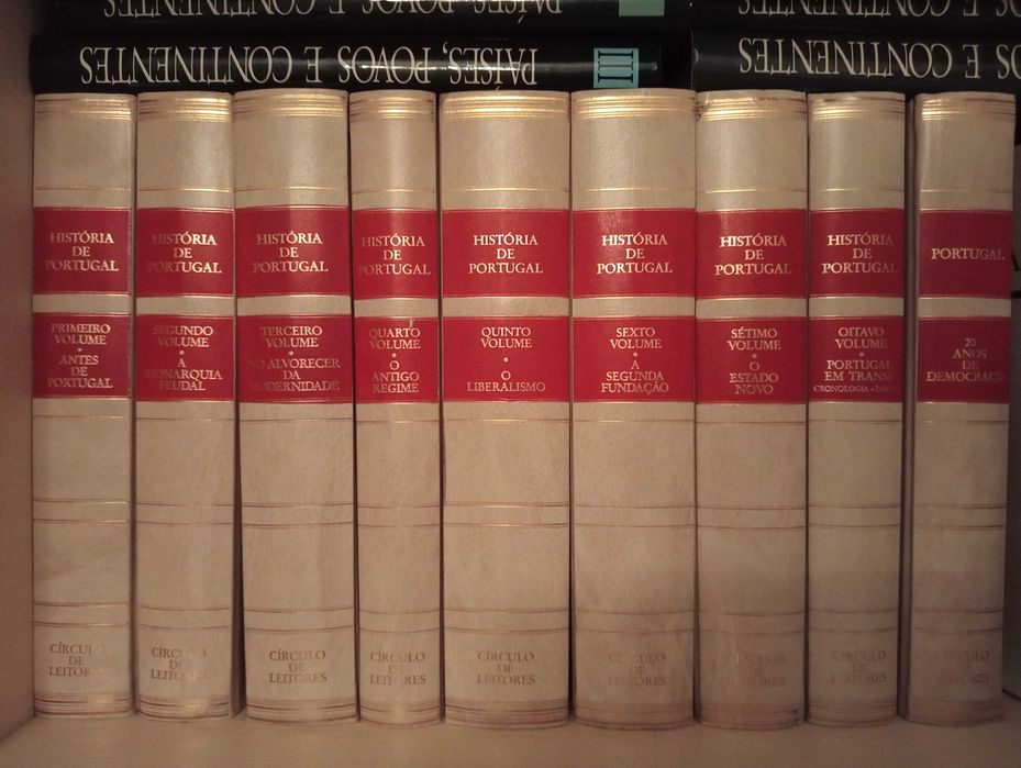 História de Portugal 9 volumes Círculo de Leitores