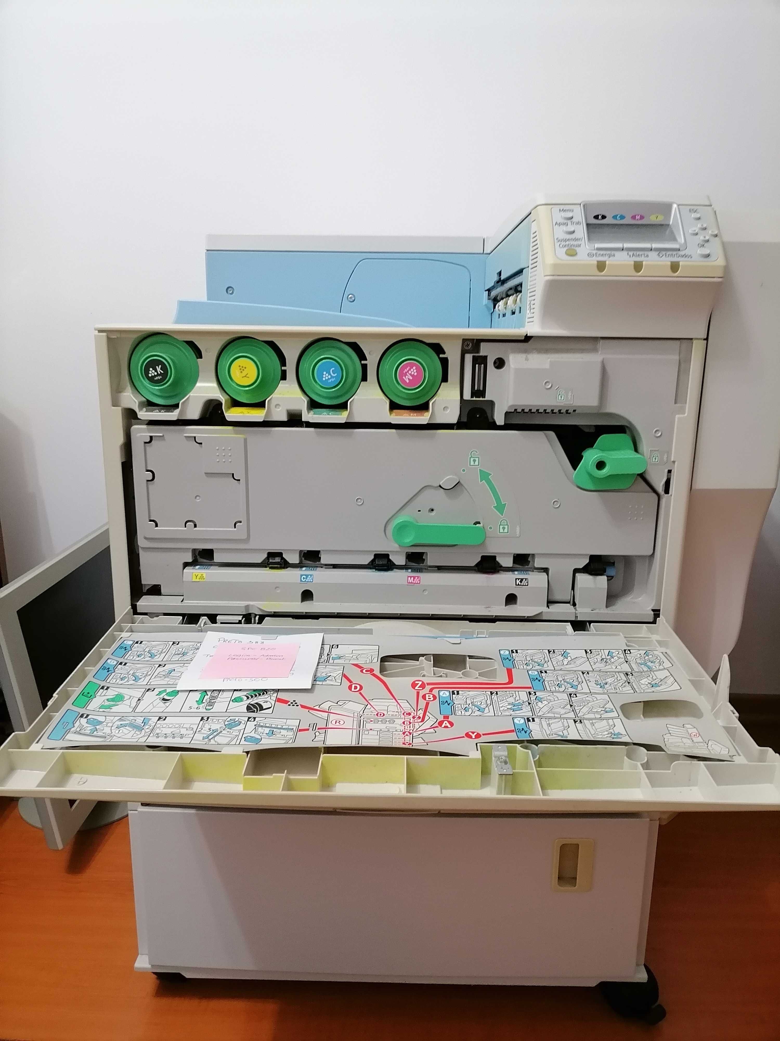 Impressora Ricoh Aficio SPC 820 DN
