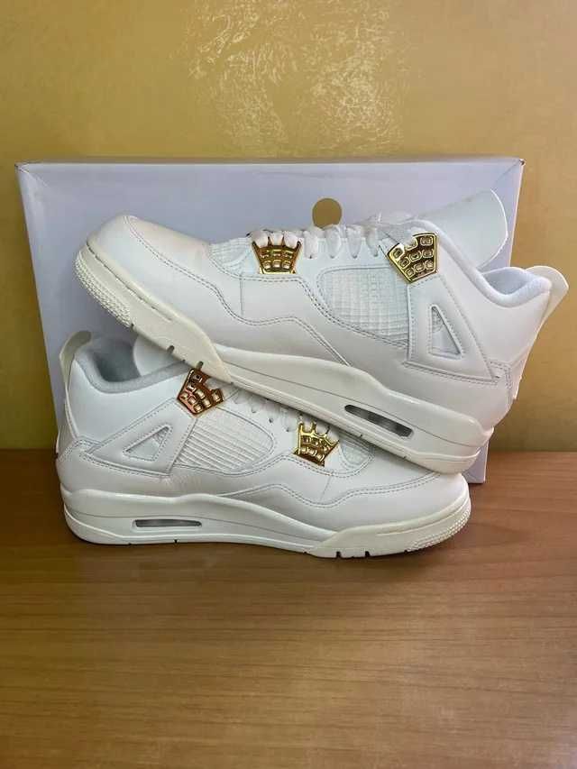 NoweButyDamskieJordan4RetroMetallicGold.43