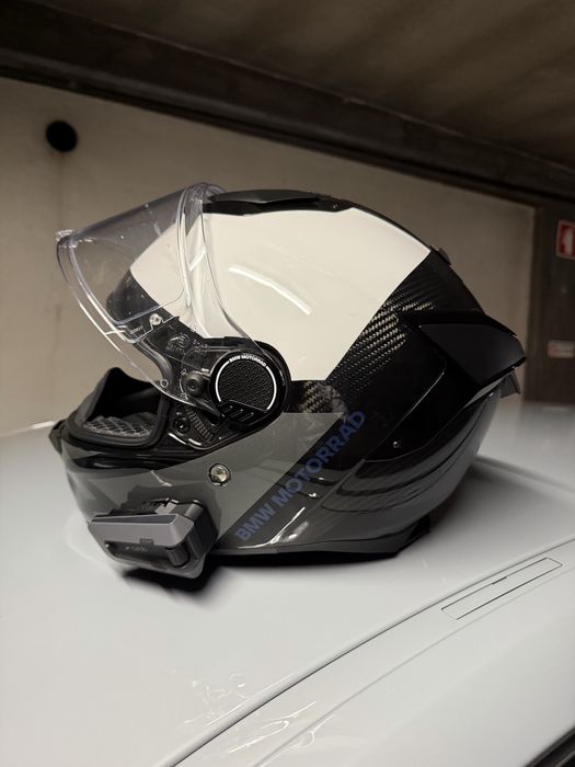 Capacete Xomo Carbon BMW + Cardo Packtalk Edge