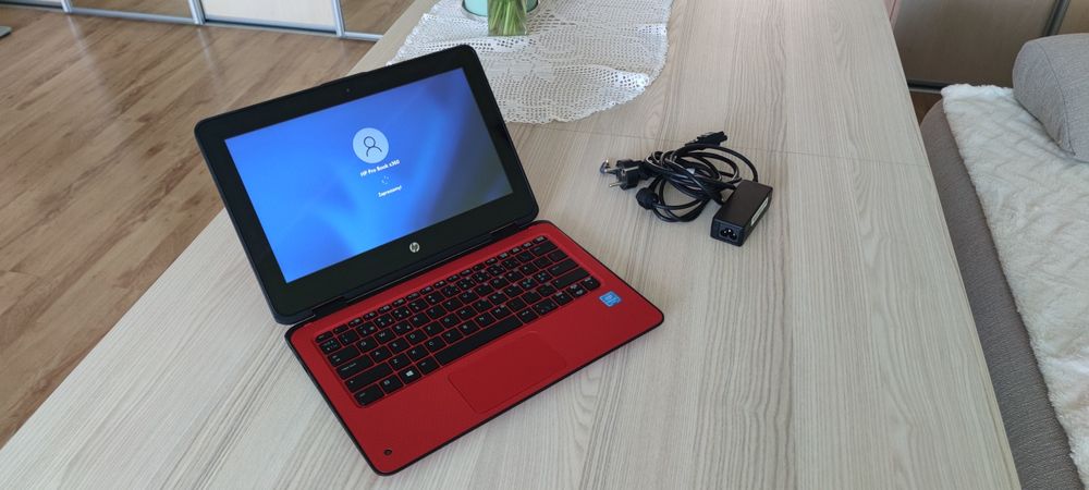 HP ProBook x360 11 G1 EE Dotyk/Wi-Fi/ bluetooth/SSD 256/ 4GB Ram Win11