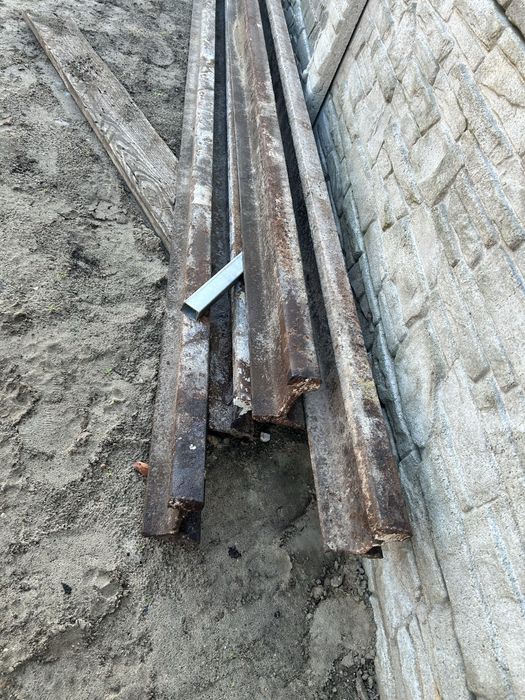 Szyny kolejowe z rozbiórki