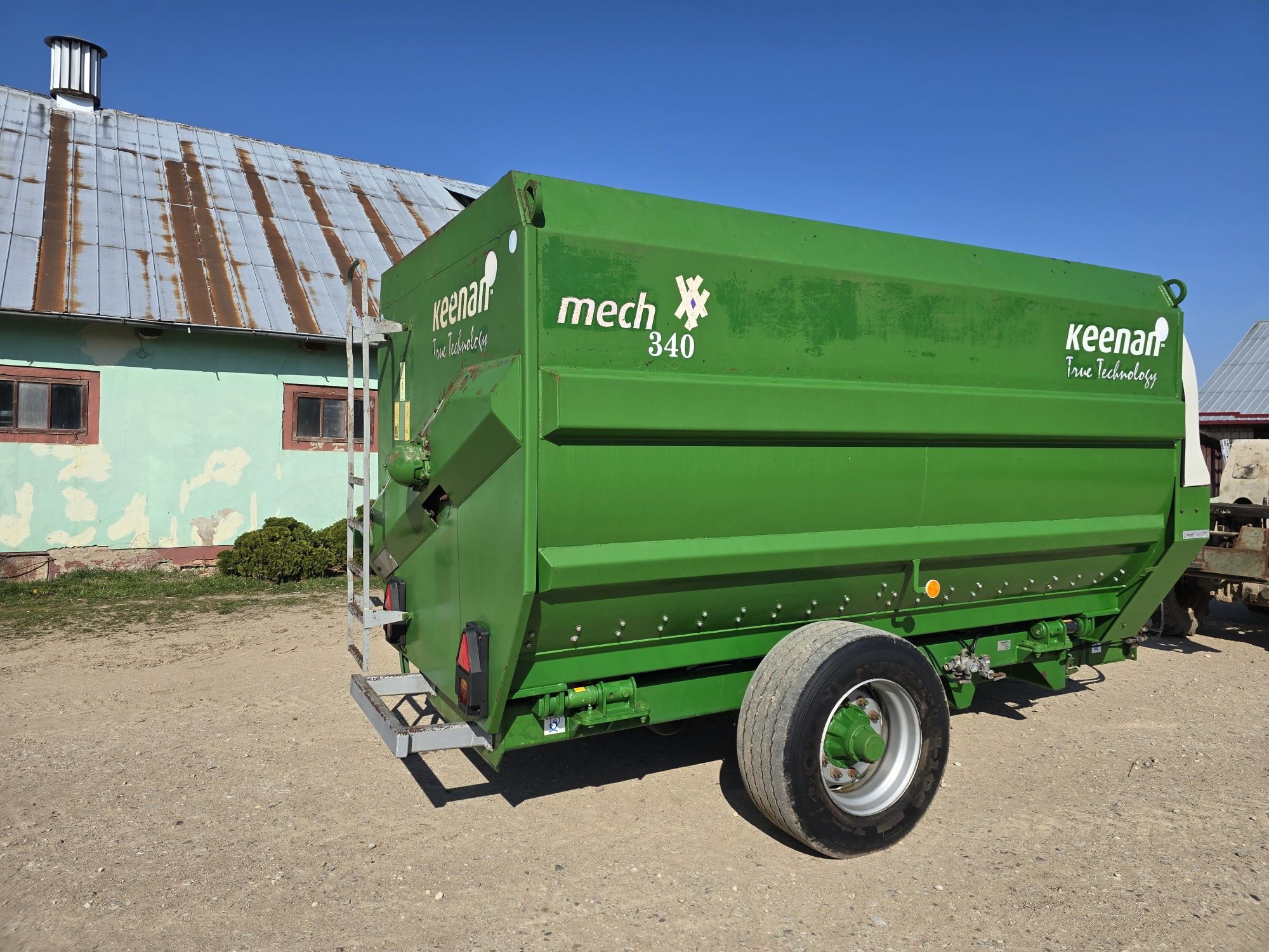Wóz paszowy keenan mech fiber 340
