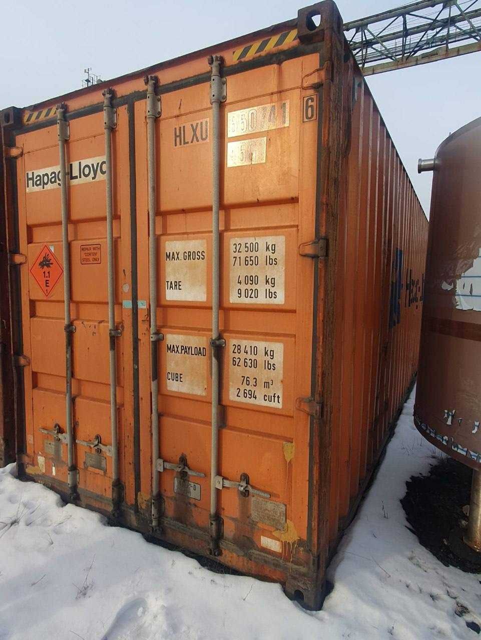 Морской контейнер 40 ФУТ, 2.9 м