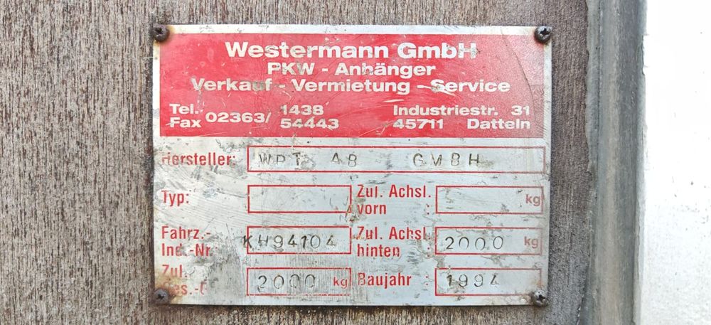 Przyczepka samochodowa