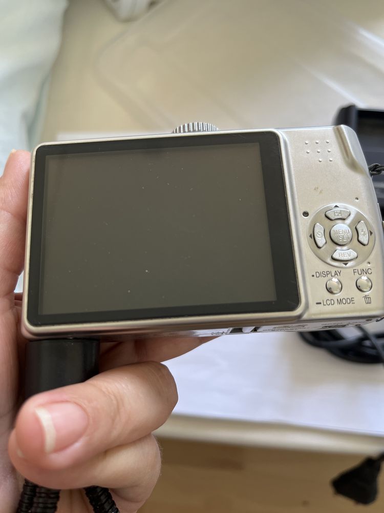 Maquina fotografica lumix com lente leica