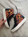 Высокие чёрные вансы vans sk8 high 38 р 24 см , в идеале harry potter