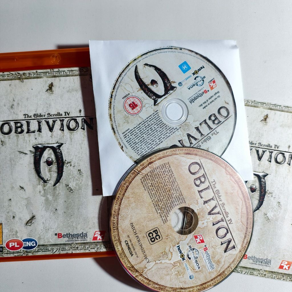 gra pc - the elder scrolls iv oblivion - wydanie pudełkowe