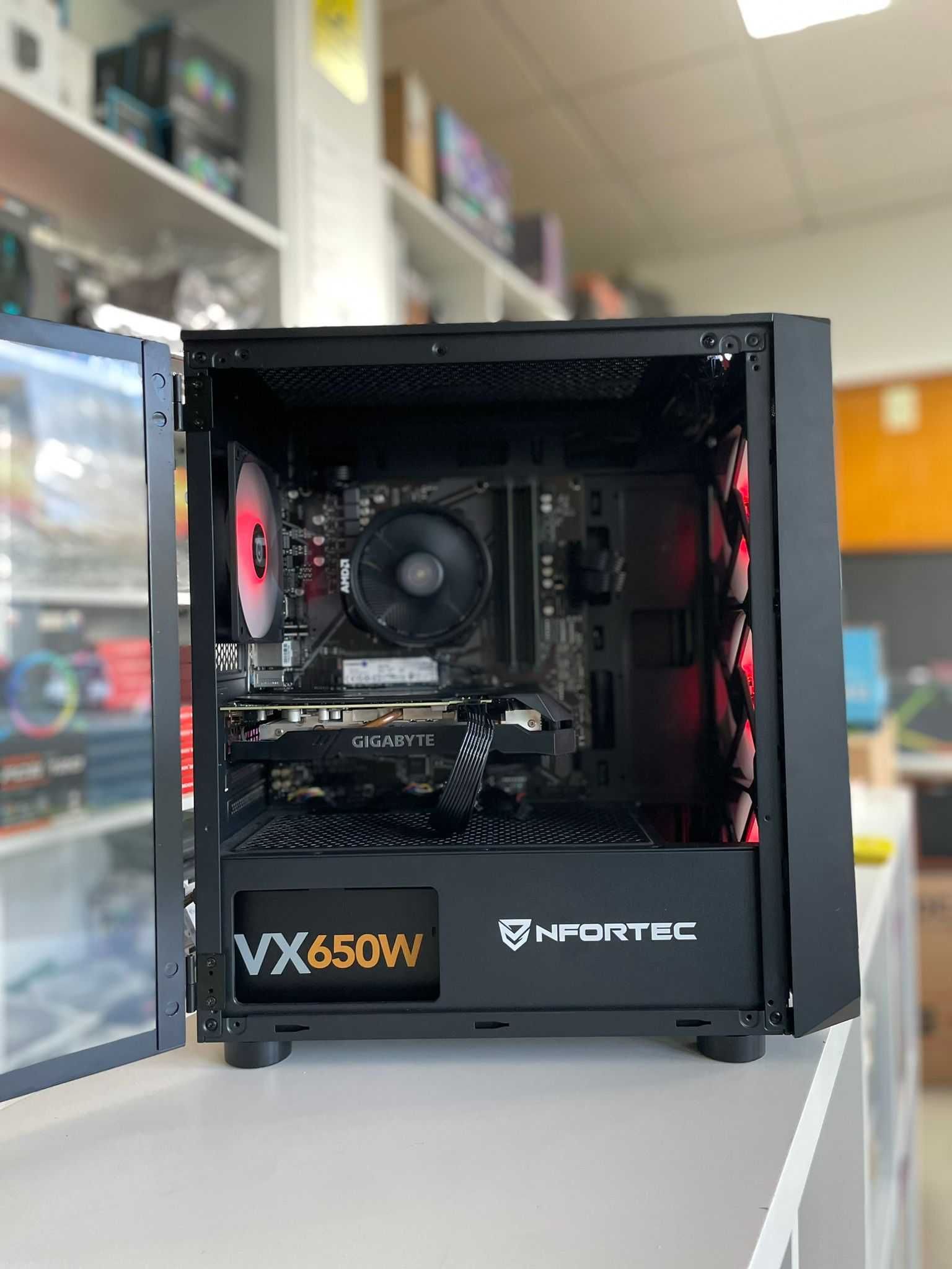 PC gaming AMD R5 5500, RTX 2060 6GB, 16GB RAM, 1TB NVMe