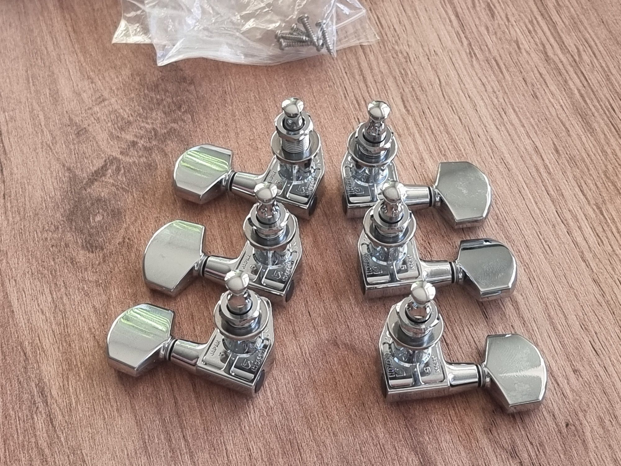 Gotoh Tuners 3+3 Chrome klucze tunery