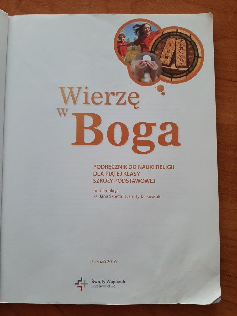 Religia klasa 5 Wierzę w Boga Święty Wojciech podręcznik