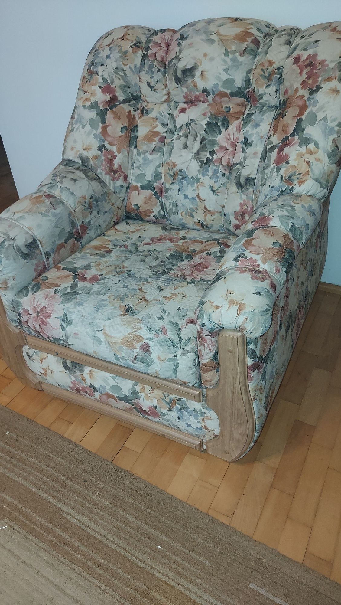 Komplet wypoczynkowy kanapa i 2 fotele  z salonu Magda