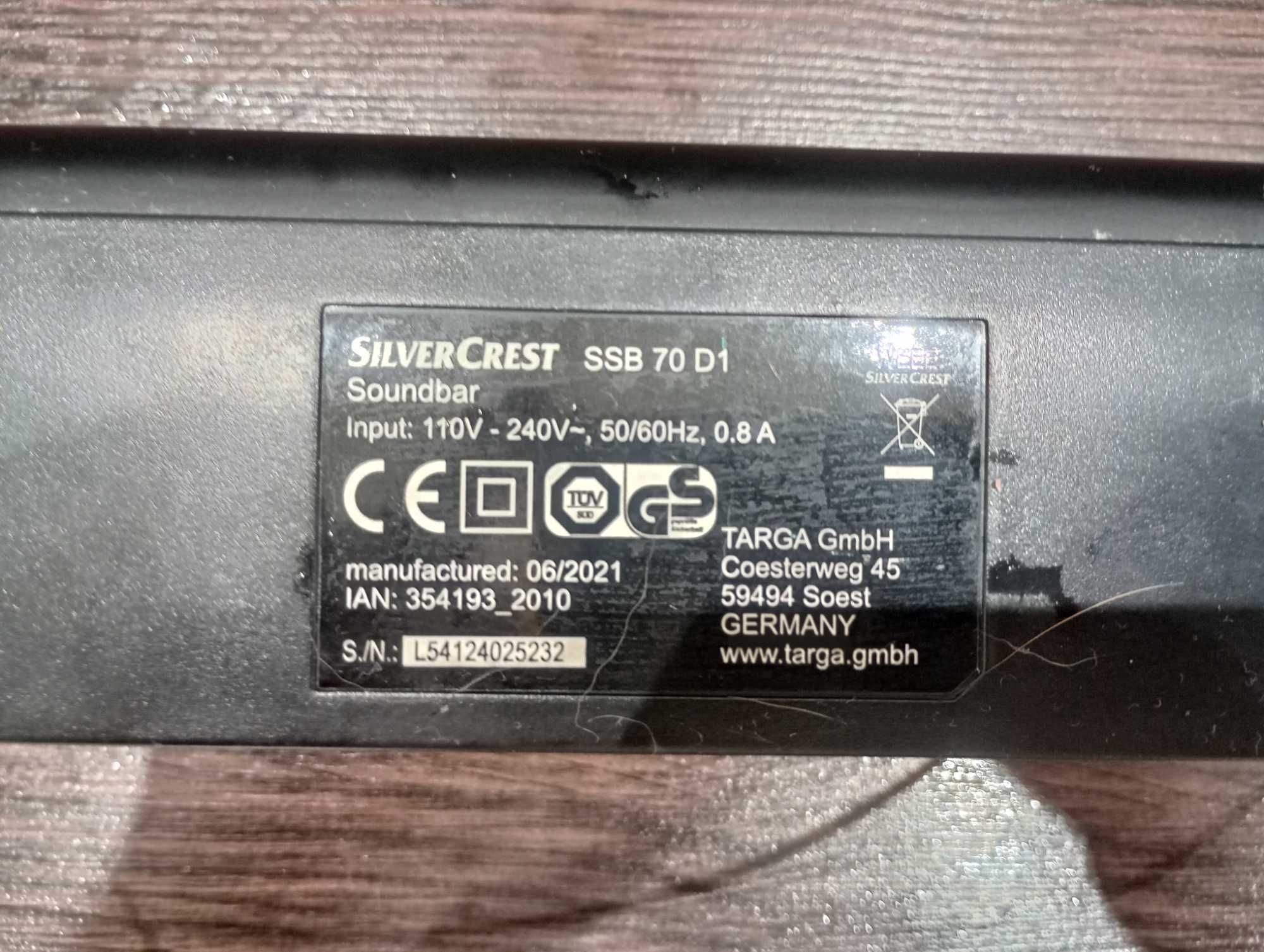 Sounbar SilverCast