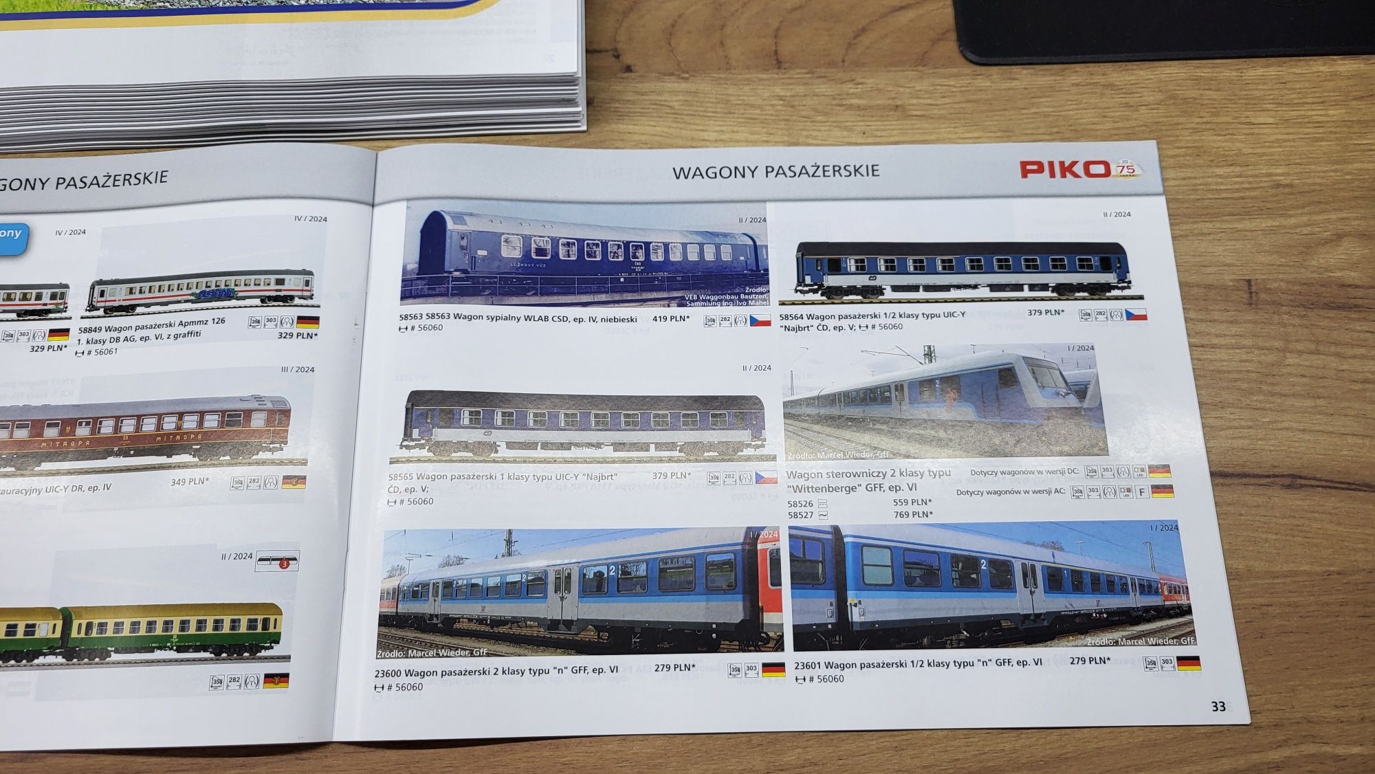 Piko katalog nowości modelarskie H0 na 2024 rok NOWY okazja