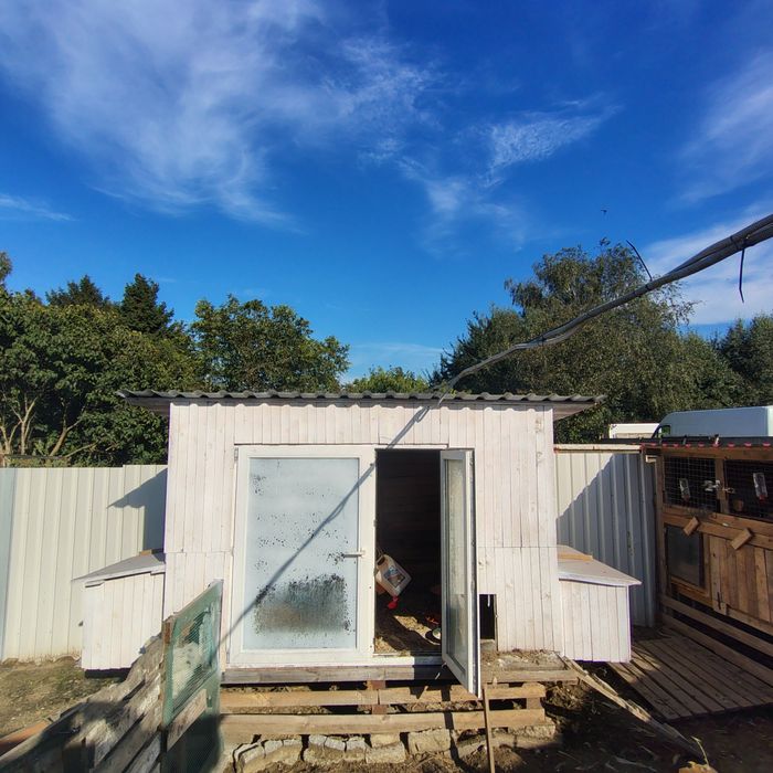 Duży kurnik - używany 3 miesiące