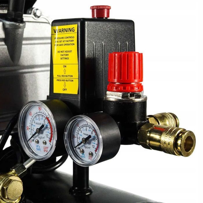 Компрессор воздушный масляный Black 24 л масляний компресор повітряний