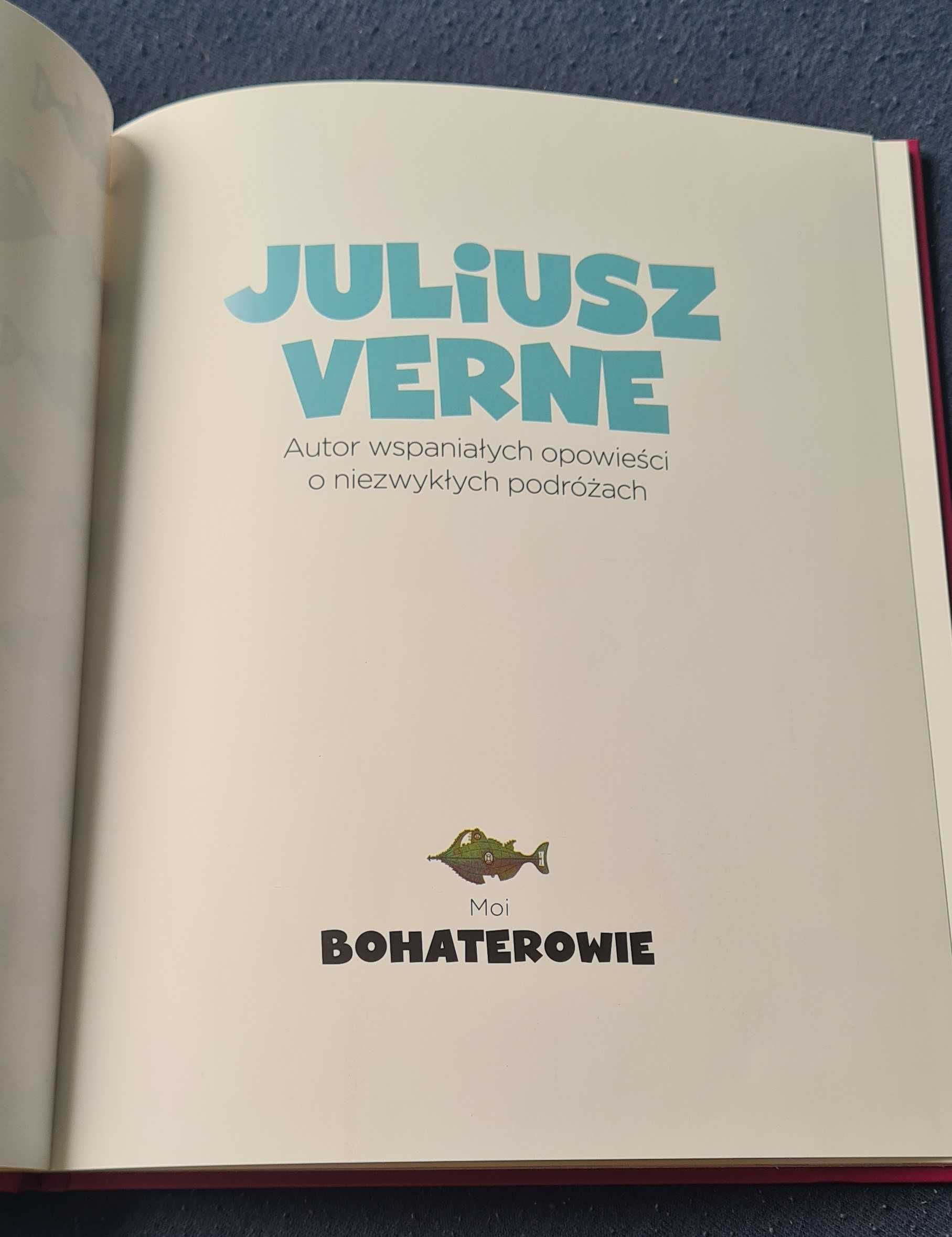Książka Moi Bohaterowie - Juliusz Verne