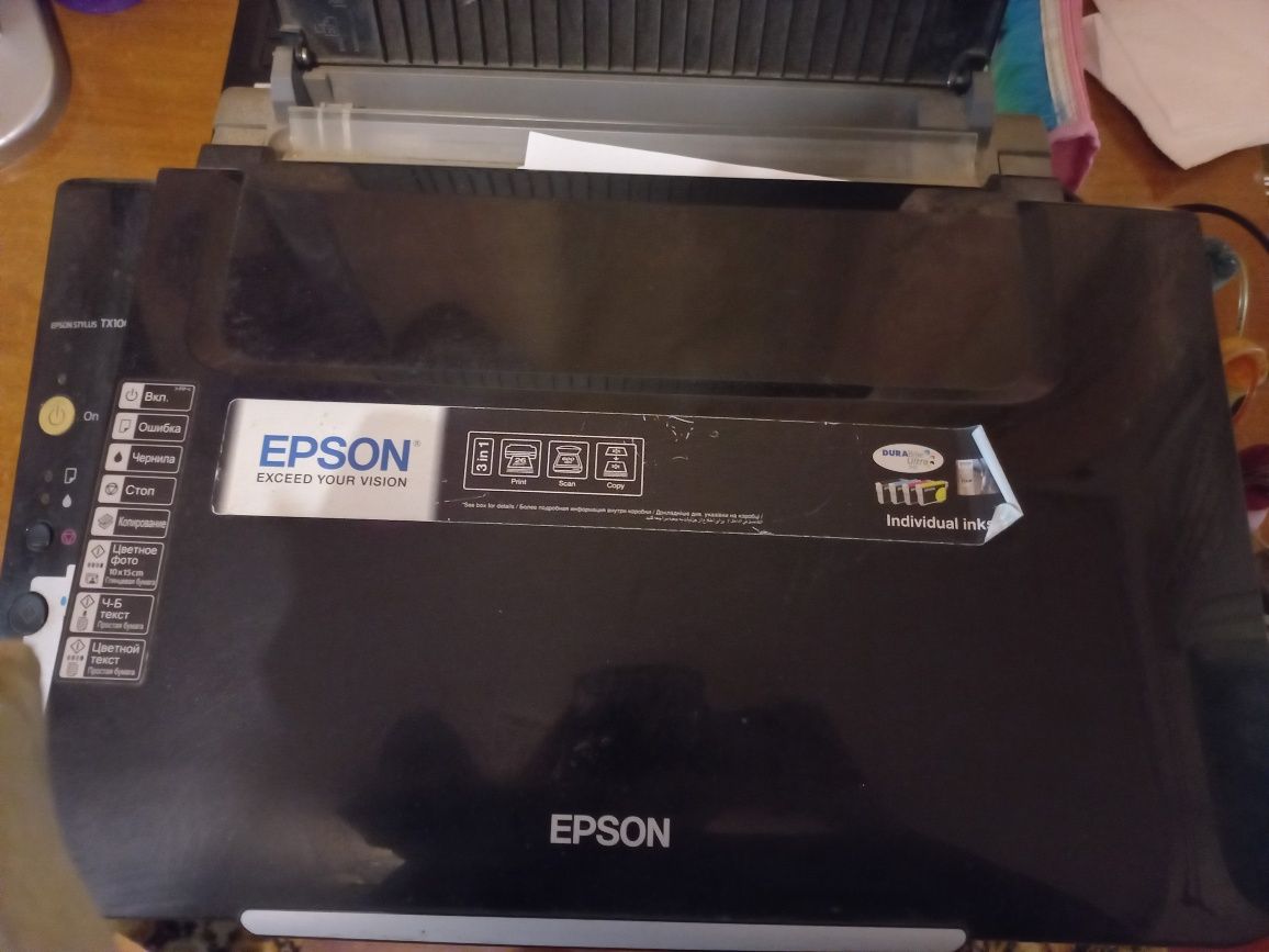 Epson Stylus tx106 на запчасти