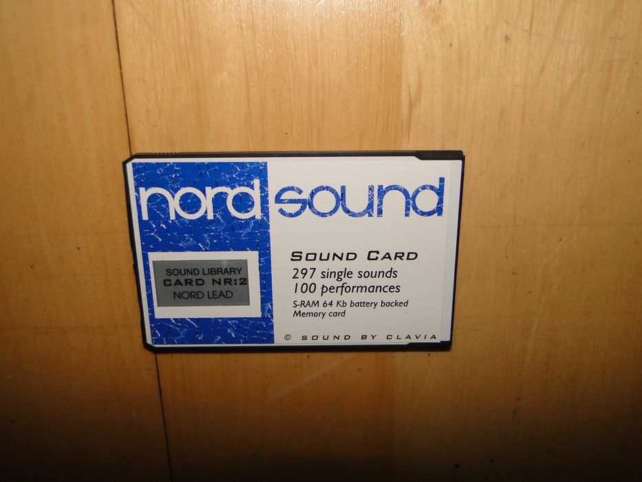 Oryginalne Rozszerzenie Karta SOUND NORD LEAD Nr2.Unikat.Okazja
