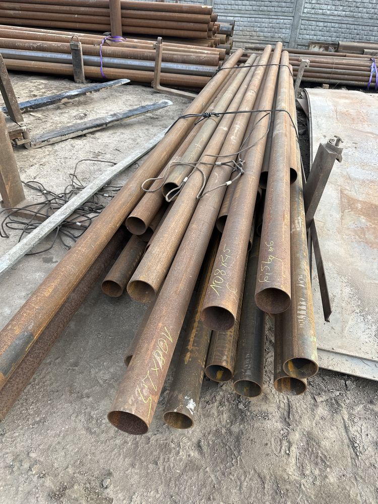 Rura 108x2.5mm na słupy
