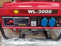 Генератор Wellerman, WL 3000, бензиновий, однофазний, 2,5 КВтб 6,5 НР