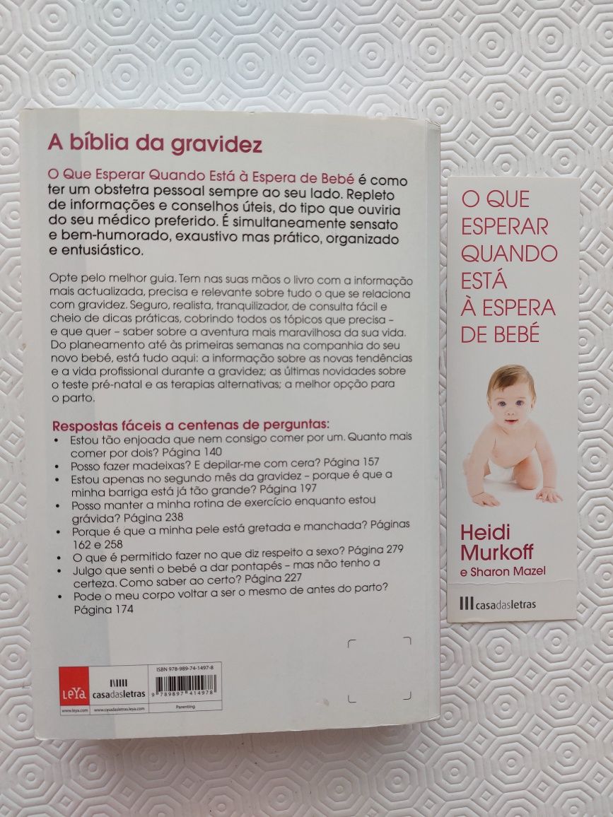 Livro O que esperar quando se está à espera de bebé
