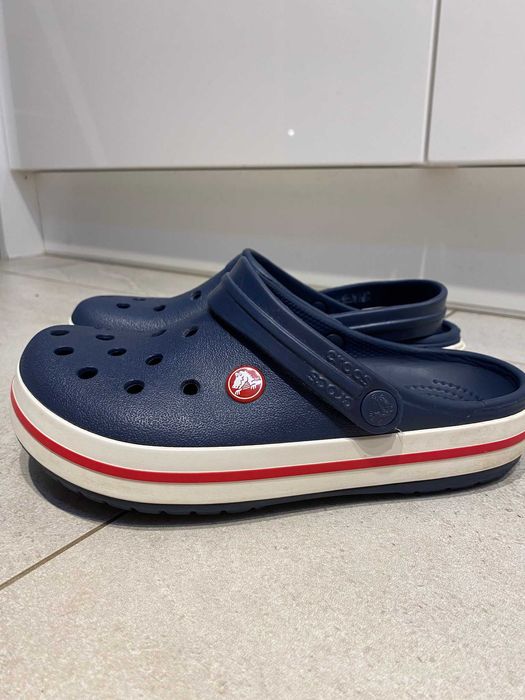 CHODAKI klapki CROCS Crocband Navy