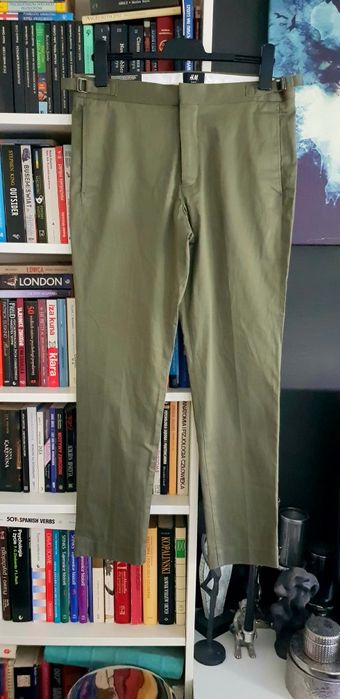 H&M męskie spodnie slim fit M, z metką
