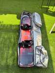 Prancha Snowboard Burton Custom 162 com capa DaKine