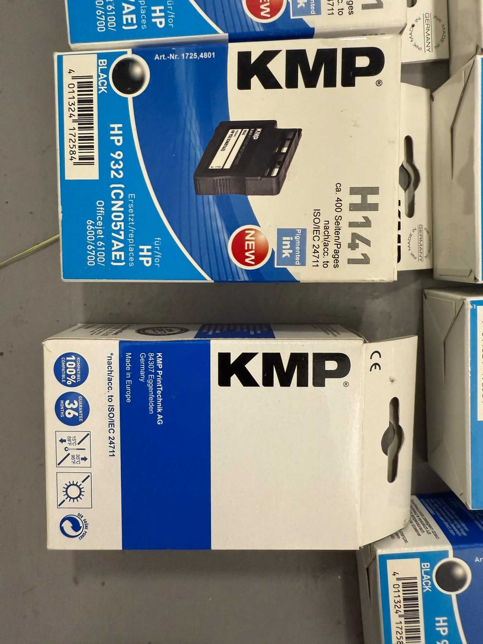Tusz KMP H141 i H132 do drukarek HP Officejet 6100/6600/6700