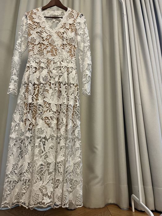 Suknia ślubna LAURELLE r. 36/38 koronka