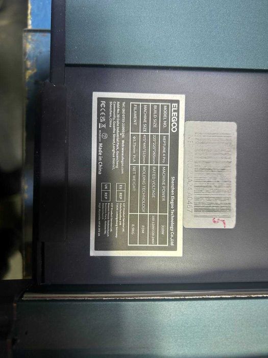 2 Робочі FDM 3D принтери Elegoo Neptune 4 PRO, євпропейська версія 3д