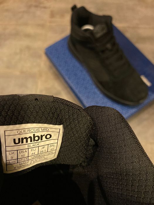 NOWE kat. B Umbro 44/28,5 cm zamszowe ciepłe buty adidasy sneakersy